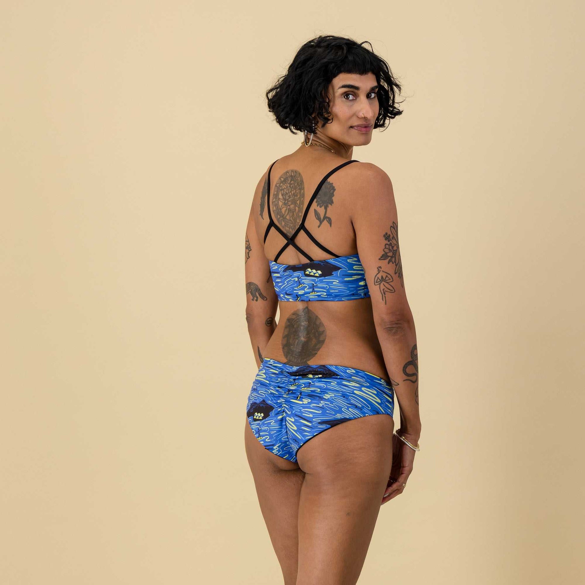 Taki Mid Rise bottoms Reversible - The Berg